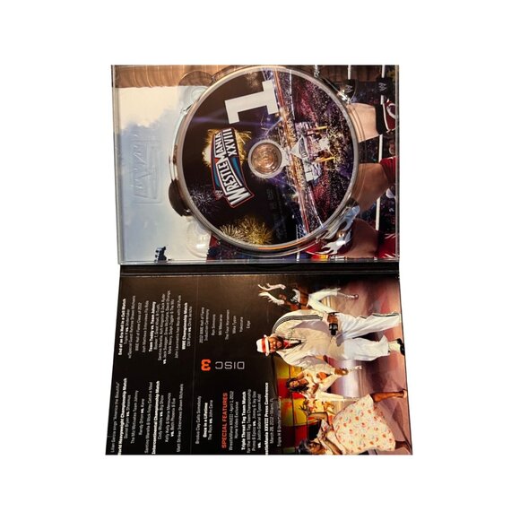 WrestleMania XXVIII 2012 DVD 3-Disc Set The Rock John Cena Wrestling Pre-Owned - Picture 4 of 6